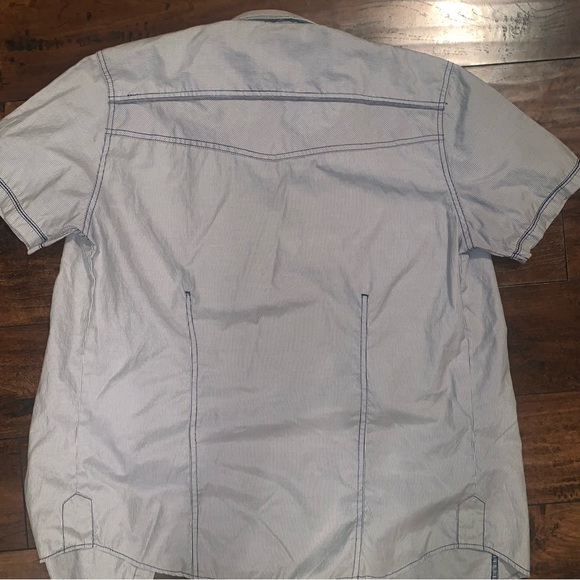 Mens Short Sleeve Button-down Size M - Picture 2 of 4